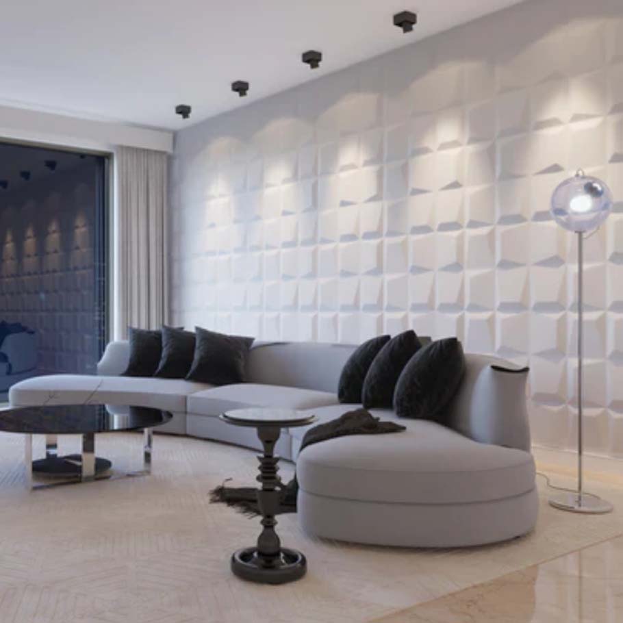 Miniatura 3 de Paneles 3D Adhesivos x 4 Unidades D090